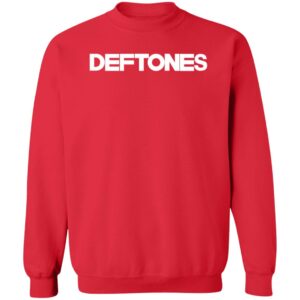 Deftones Red Pullover Sweatshirt