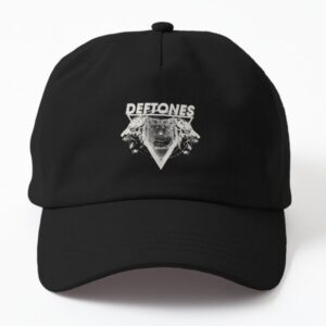 Logo Print Deftones Black Hat